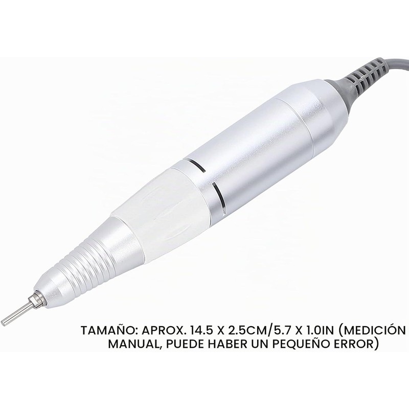 Mango para Taladro de Uñas HURRISE 35000 RPM de Aluminio