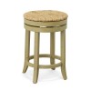 Carolina Living Irving 24" Swivel Rush Seat Counter Stool -