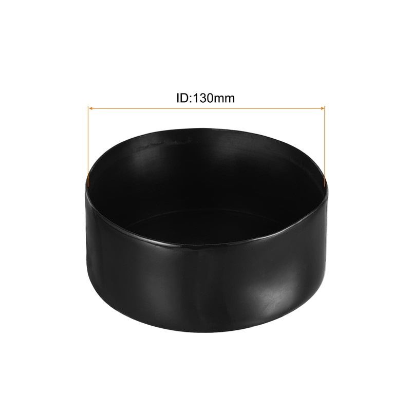 sourcing map 130mm(5 1/8") Rubber End Caps, Round Vinyl Plug