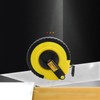 Circular Tape Measure Round Disc Steel Ruler Plastic Shell Accurate