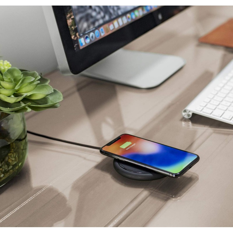 ZAGG mophie Charge Stream Pad+, Wireless Charging Base, Fast Charging,