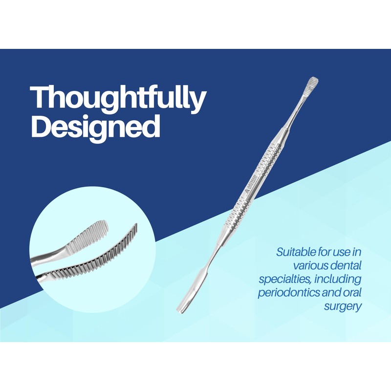 ARTMAN INSTRUMENTS Miller Bone File #21 and #45, Double-Ended, Stainless