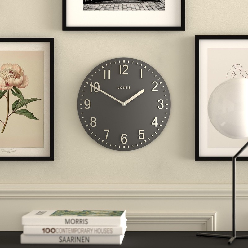 JONES CLOCKS® Chilli Wall Clock | Modern Convex Clock |