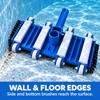14 Inch Swimming Pool Vacuum Head with Wheels, Side and