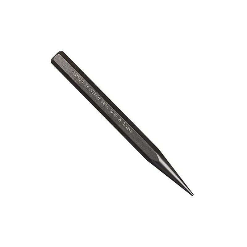 Mayhew Pro 20004 1/16-Inch Black Oxide Solid Punch