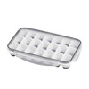 APS Set of 2 Ice Cube Trays with Transparent Lid