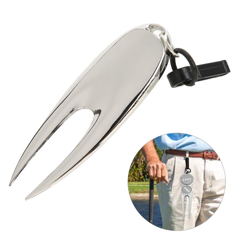 Golf Divot Tool All Metal Magnetic Ball Marker Divot Tool