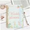 TEHAUX Student Notepad Daily Planner Planner Notebook Coil Bound Journal
