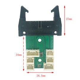 Cavabien 3D Printer Extruder Transfer Adapter Board Heating Cartridge for Anycub Cobra 3D Printer Head Parts Accessories