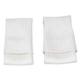 Cover Insulated Finger Cot Glass Fiber Flame Retardant XL L Size White Multifunctional DIY