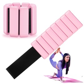 Esshogo Anklet Weights for Women Men, Bracelet Weight, Anklets, Weights, 1 kg Set of 2 Bracelets, Ankle Straps for Women Men, Wrist Weights for Walking