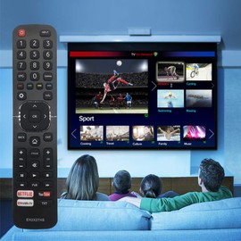Hisense EN2X27HS Replacement Remote Control for Hisense Smart TV LED LCD UHD TV - No Configuration Required