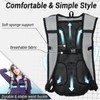 2Pack Hydration Backpack for Hiking with 2L Hydration Bladder -