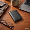 Samsill 81220 Regal Leather Business Card Holder, Case Holds 25