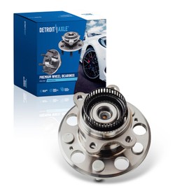 Detroit Axle - 2.0L Rear Wheel Bearing Hub for Hyundai 07-12 Elantra, Wheel Bearing and Hub Assembly 2007 2008 2009 2010 2011 2012 Replacement
