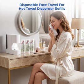 Hot Face Towel Dispenser, Smart Facial Towel Warmer for Home Salon Spa