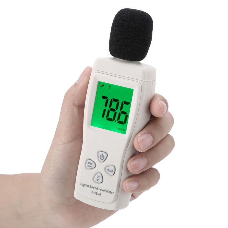SMART SENSOR AS804 Digital Sound Level Meter Testing Monitor 30-130dBA