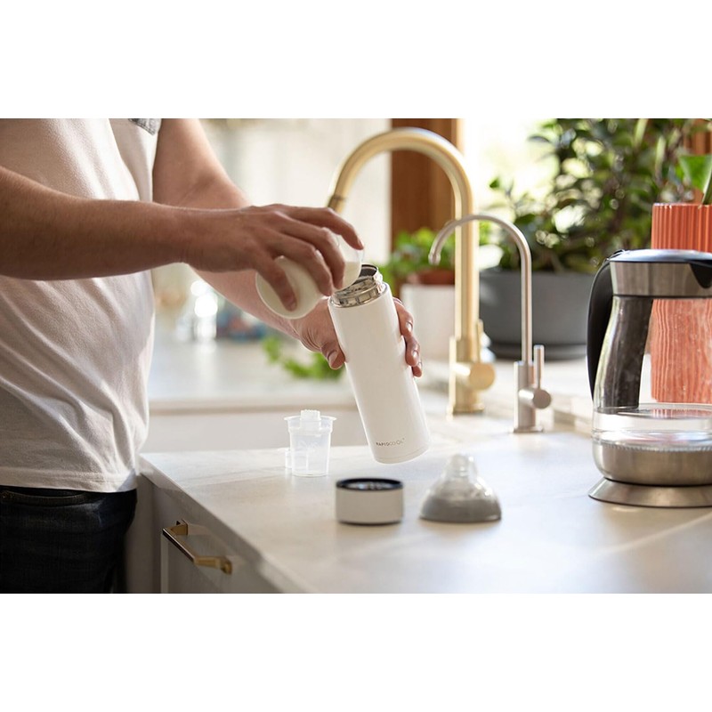 Nubby Rapid Cool NU-1553 Stainless Steel Bottle for Milk Preparation,