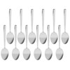 12Pcs Long Handle Dessert Spoon 316 Stainless Steel Soup Coffee