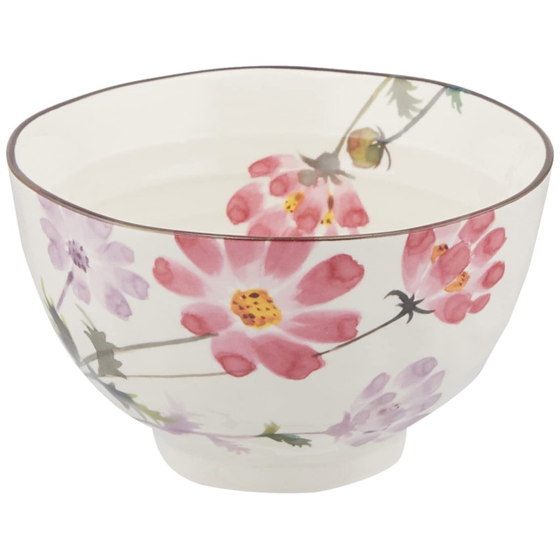 Hanasato Rice Bowl Cosmos 04278 (Tenpo Chopsticks Included)