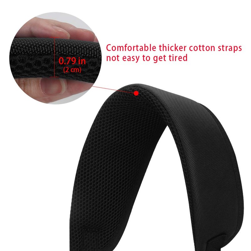 BIG TEETH Golf Bag Strap Replacement Shoulder Adjustable Strap Padded