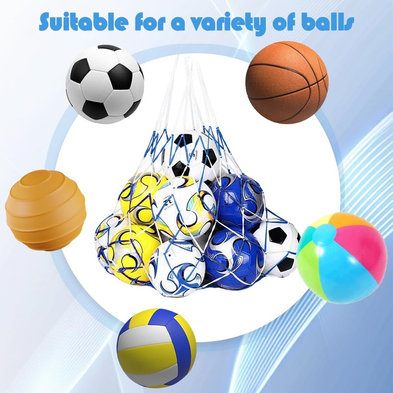 CATOR Multipurpose Ball Net Set for 1-12 Balls, Ball Net,
