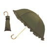 PT Full Blackout 2 Tier Umbrella / Ruffle Olive, green