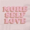 Slant Collections Cocktail/Beverage Paper Napkins, 20-Count, Self Love