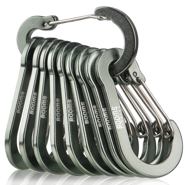 Booms Fishing CC5 Aluminum Alloy Carabiner Ultra Lightweight Carabiner 2.8