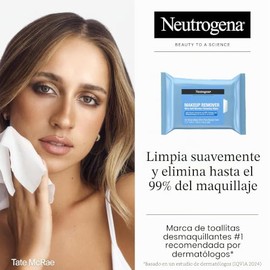 Toallitas removedoras de maquillaje Neutrogena