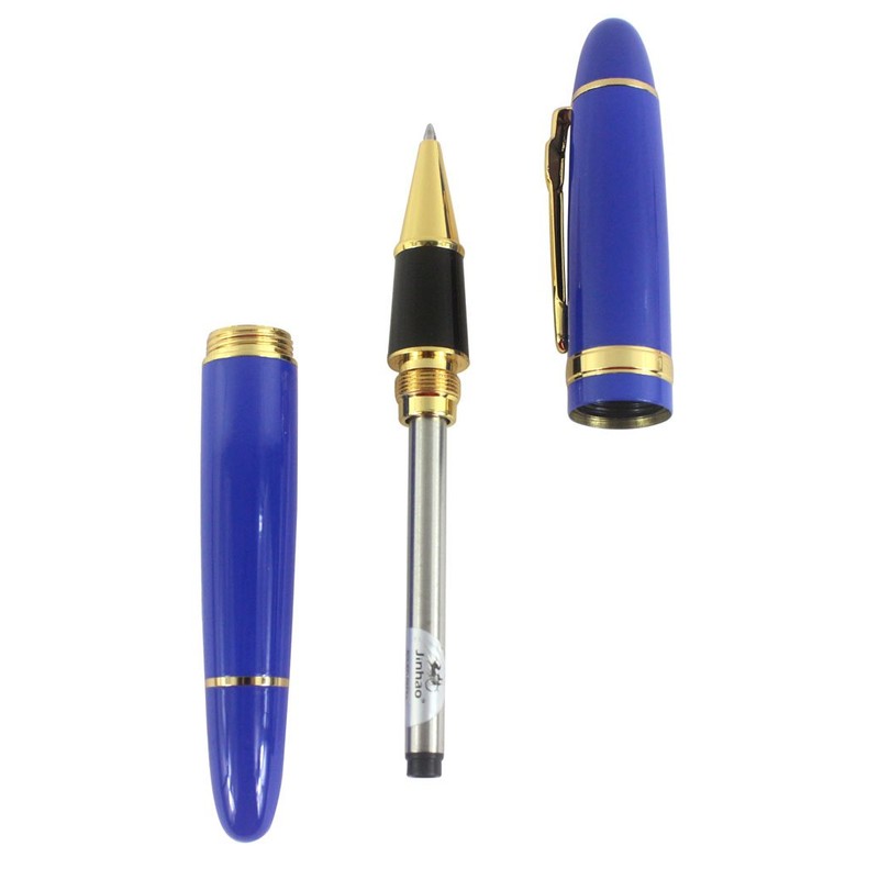 Jinhao 159 Big Heavy Barrel Rollerball Pen with Golden Clip