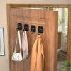 Aikzik 4 Pack Large Heavy Duty Wall Hooks - 26lb