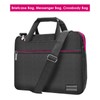 Slim Light 13inch Professional Briefcase Bag Crossbody Shoulder Case with