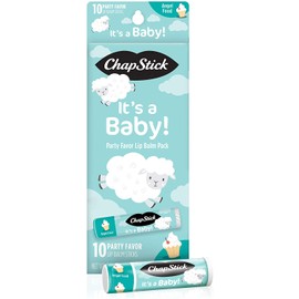 Chapstick Party Favor Lip Balm Gift Pack It’s a Baby 10 Sticks 0.15 oz Each