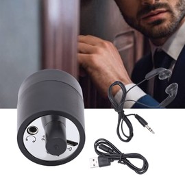 Sound Amplifier, Practical Listening Wiretap Device Clear High Sensitivity ABS for Water Leakage