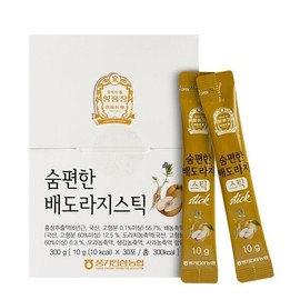 Hwangpungjeong Punggi Ginseng Nonghyup Breathable Pear Doraj Stick 10g x 30 packs / 황풍정 풍기인삼농협 숨편한 배도라지스틱 10g x 30포