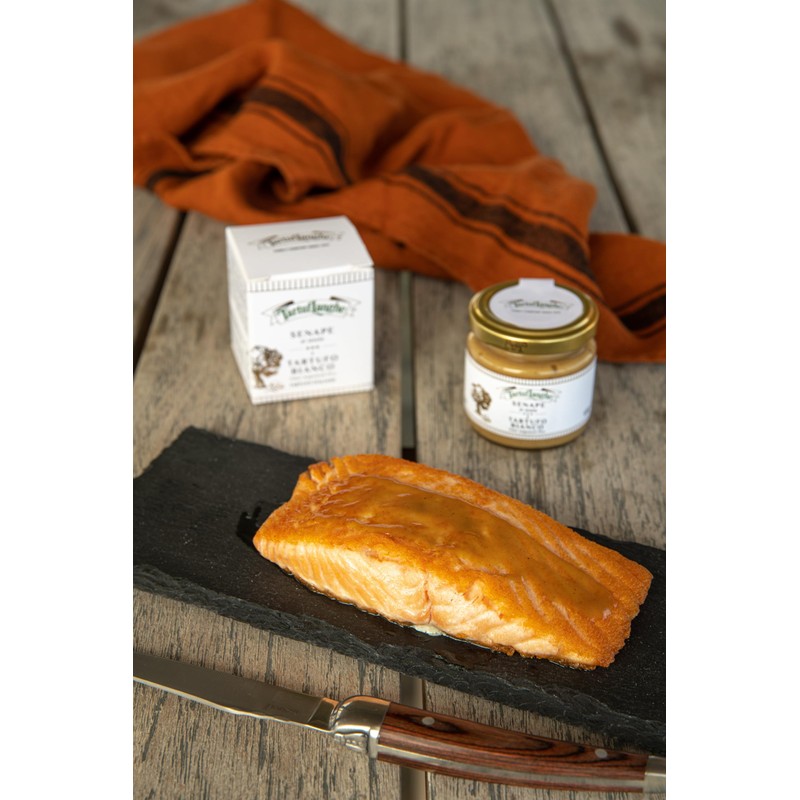 TartufLanghe. Mustard with Honey and White Truffle. 100g (3.52oz)