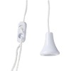 Spare Bathroom Light Cord Pull for Ceiling Switch Adjustable -