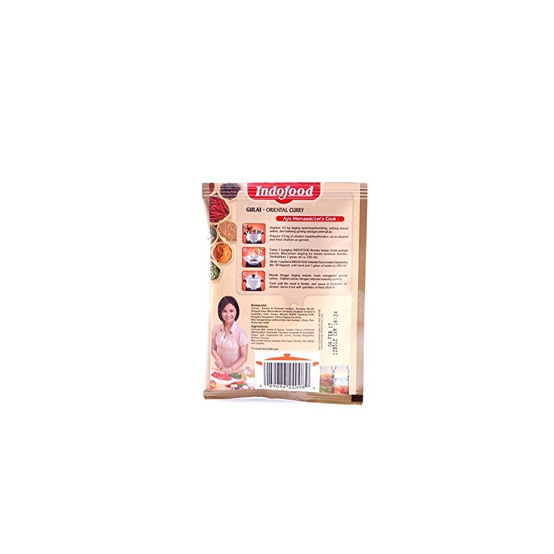 Indofood Gulai , 45 Gram (3 Packs)