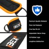 iBEX Ankle Straps with Adjustable Neoprene Support for Cable Machine