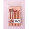 DAISO Makeup Brush Pouch 7 Piece Set