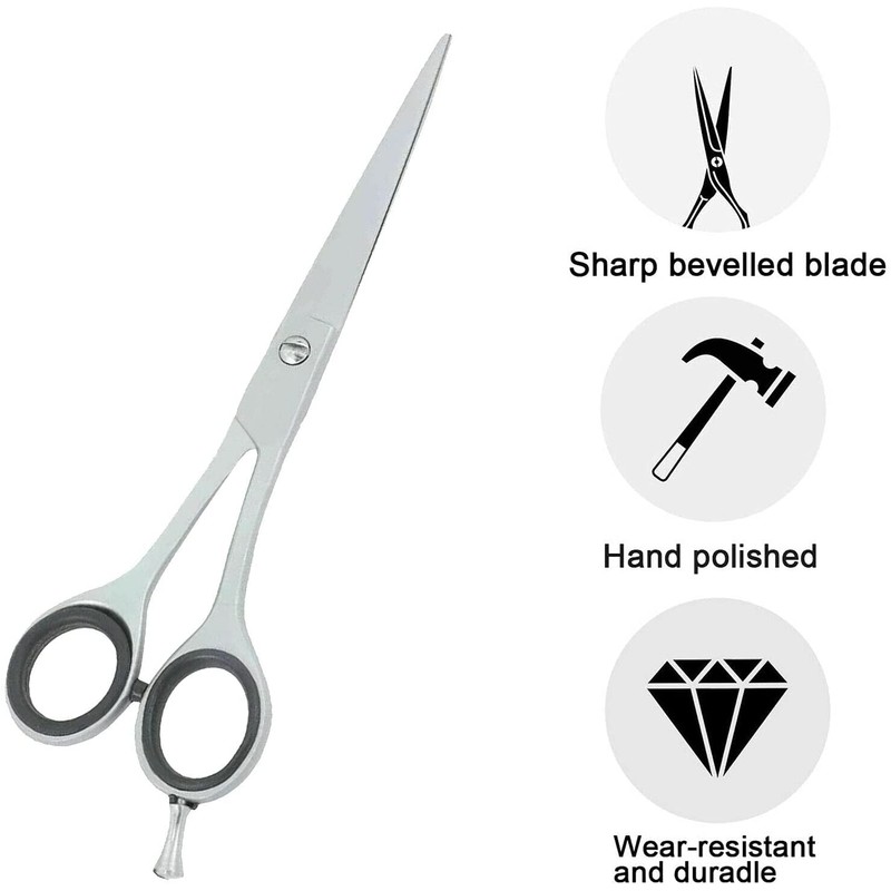 Professional Thinning Scissors, Sharp Hairdressing Scissors with Adjustment Screw, Barber