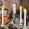 Verdenu 10 Pack Christmas Window Candles with Timer Remote, Battery