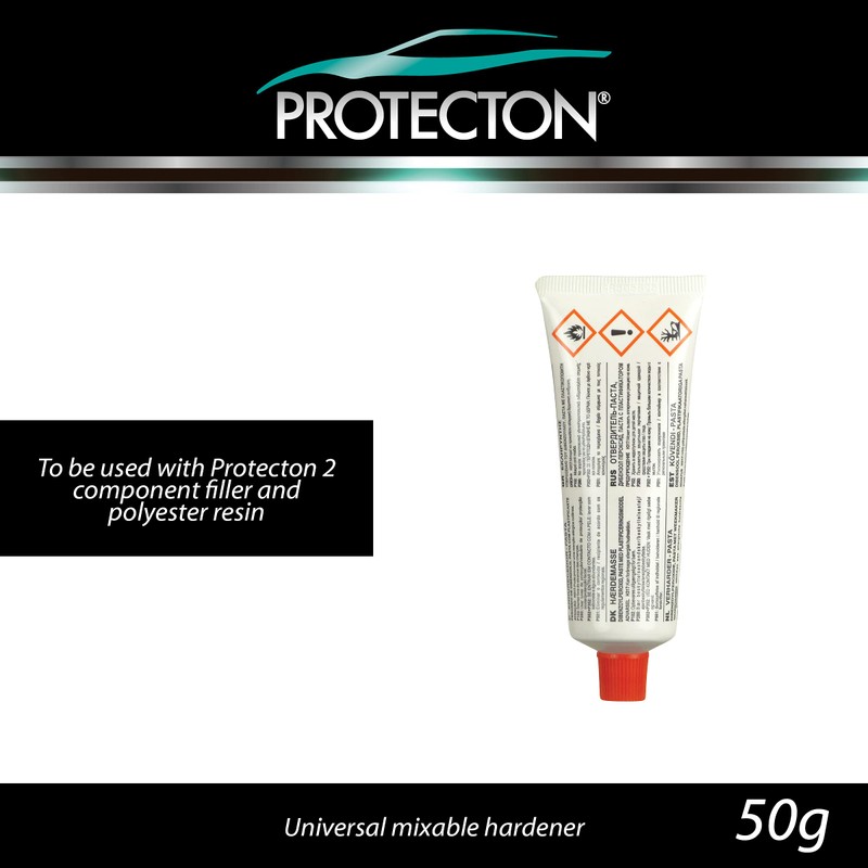 Protecton 1890737 Hardener Pasta, 50 g, White Red