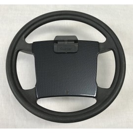 Steering Wheel Cover Scorecard Cover in Carbon Fiber for Club Car Golf Cart (Fits Ds and Older Precedent Models)