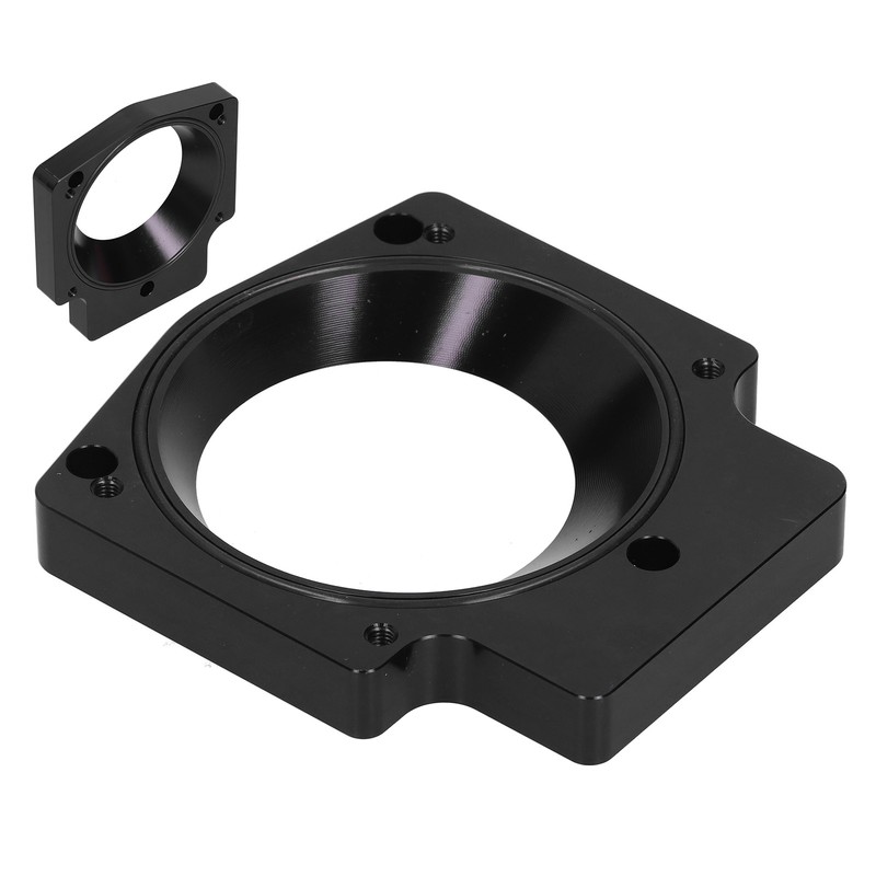 4in Intake Manifold Throttle Body Adapter Aluminum Alloy Spacer Fit