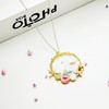 Allazone Open Bezel Charms, 32 PCS Sea Theme and Flower