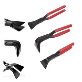 GXJAICPY 3 Pieces Hand Seamers Sheet Metal Tools,45°and 90 °and 180 ° Sheet Metal Bending Pliers Set for Bending and Flattening Sheet Metal