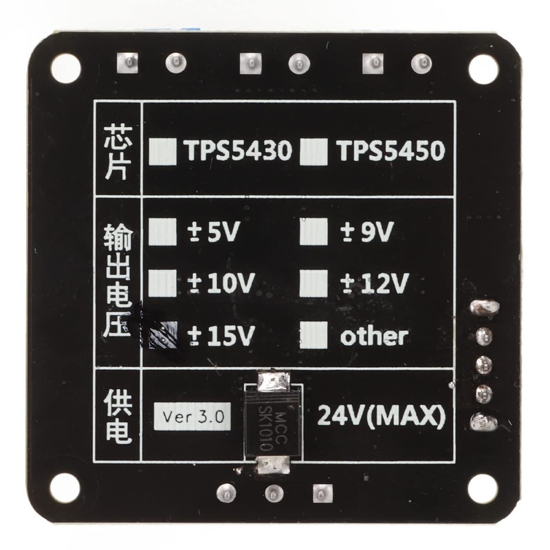 ASHATA Positive Negative Dual Output Module, Dual Power Supply Modules,