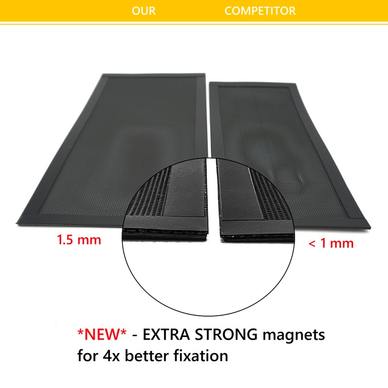 MODERN WAVE - Extra Strong Magnetic Air Vent Screen Cover
